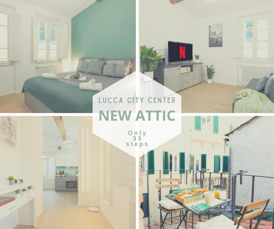 *New Attic*-Lucca Citycenter-Balcony-Netflix المظهر الخارجي الصورة